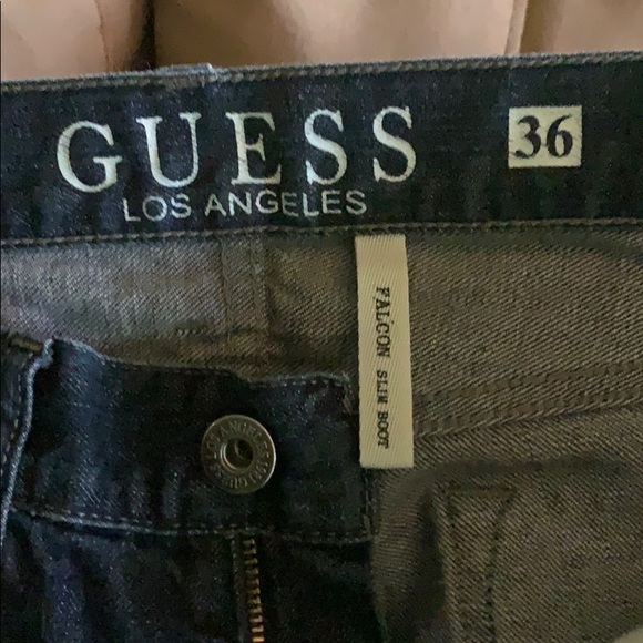 Guess LA Falcon Slim Boot cut Jeans - Picture 4 of 4
